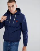Ellesse Lightweight Jacket With Small Logo In Navy - Navy