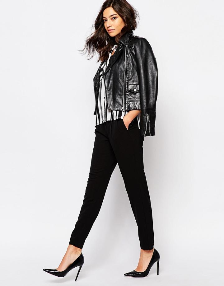 Y.a.s Walker Trousers - Black