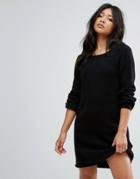 Jdy Knitted Sweater Dress - Black
