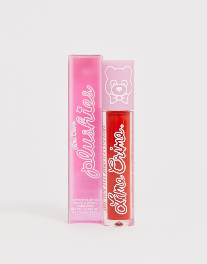 Lime Crime Plushies Soft Matte Lipstick - Sorbet - Brown