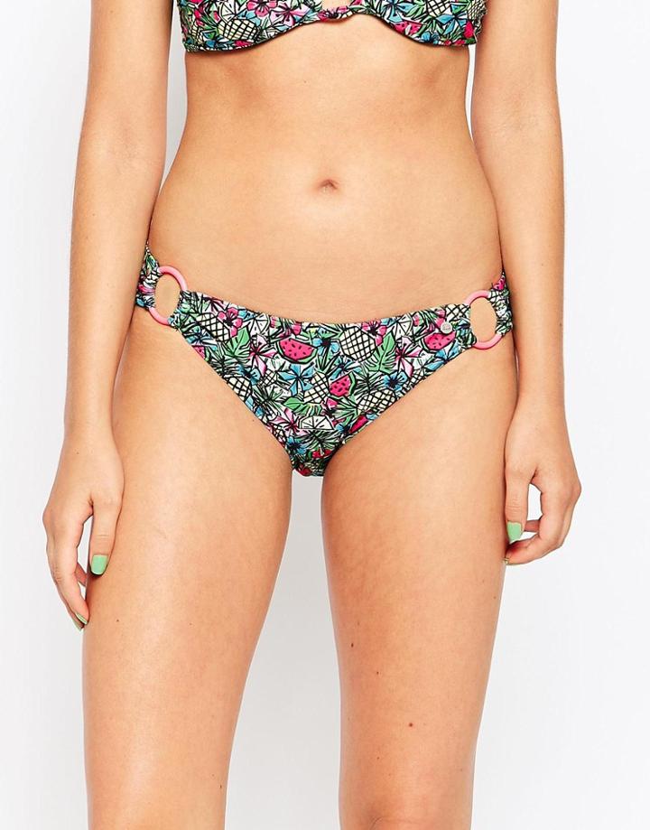 All About Eve Pina Colada Ring Bikini Bottoms - Pina Colada