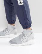 Adidas Originals Tubular Doom Winter Sneakers In Gray By8701 - Gray