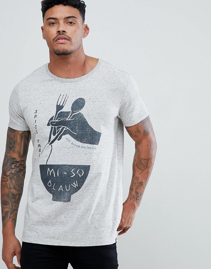 Scotch & Soda Souvenir T-shirt - Gray