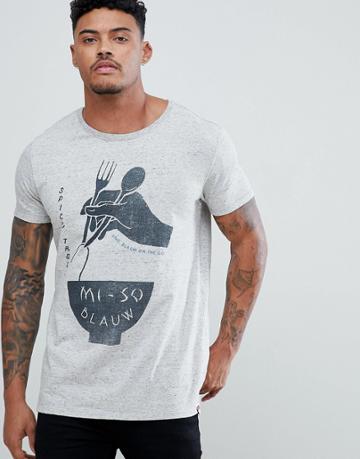 Scotch & Soda Souvenir T-shirt - Gray