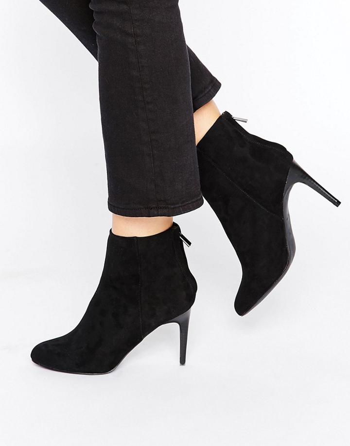 New Look High Ankle Boots - Black