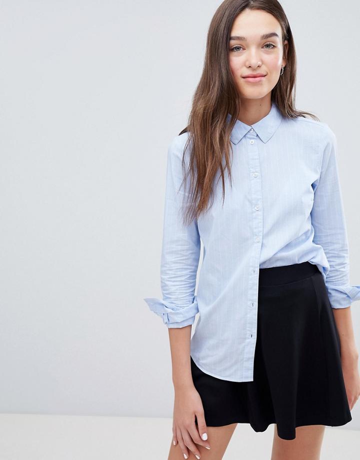 Jdy Mio Striped Shirt - Blue