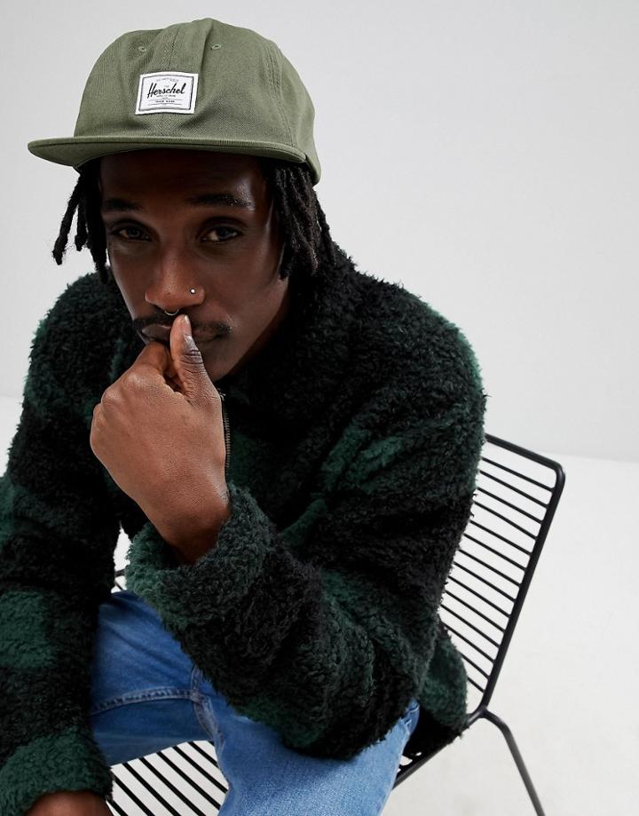 Herschel Supply Co Albert Adjustable Cap - Green