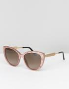 Gucci Cat Eye Sunglasses - Pink