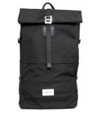 Sandqvist Bernt Backpack With Rolltop - Black
