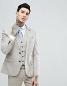 Harry Brown Donnegal Slim Fit Suit Jacket - Tan