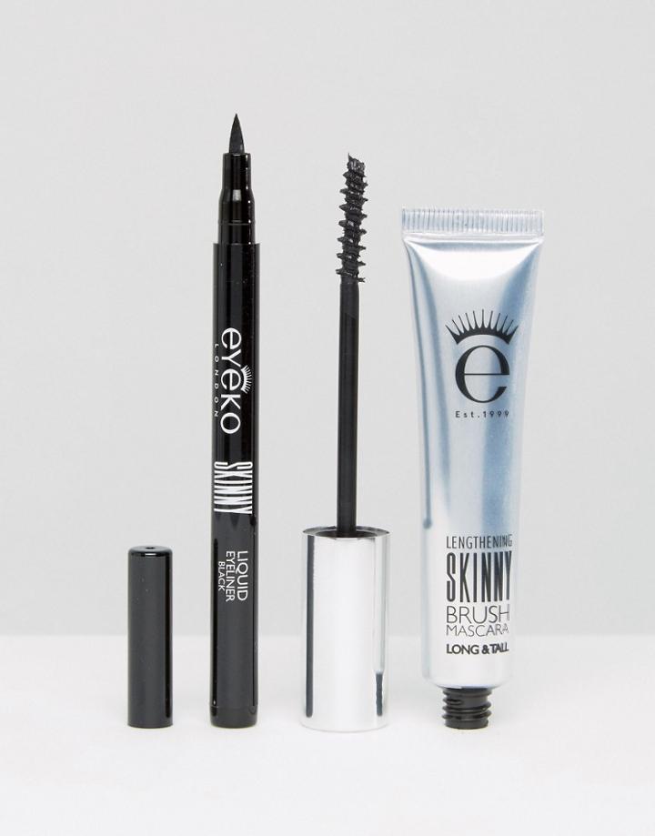 Eyeko Skinny Mascara & Liquid Liner Duo Save - Black