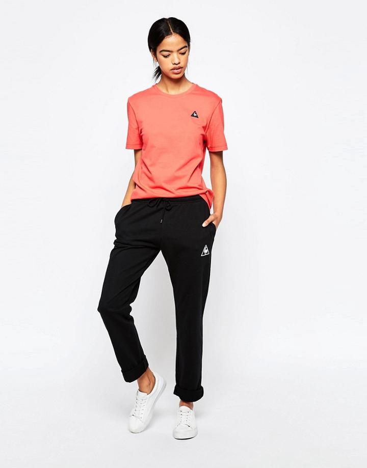 Le Coq Sportif Straight Joggers - Black