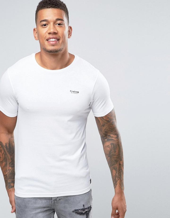 Firetrap Crew Neck Core T-shirt - White