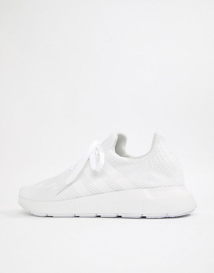 Adidas Originals Swift Run Sneakers In White B37725 - White