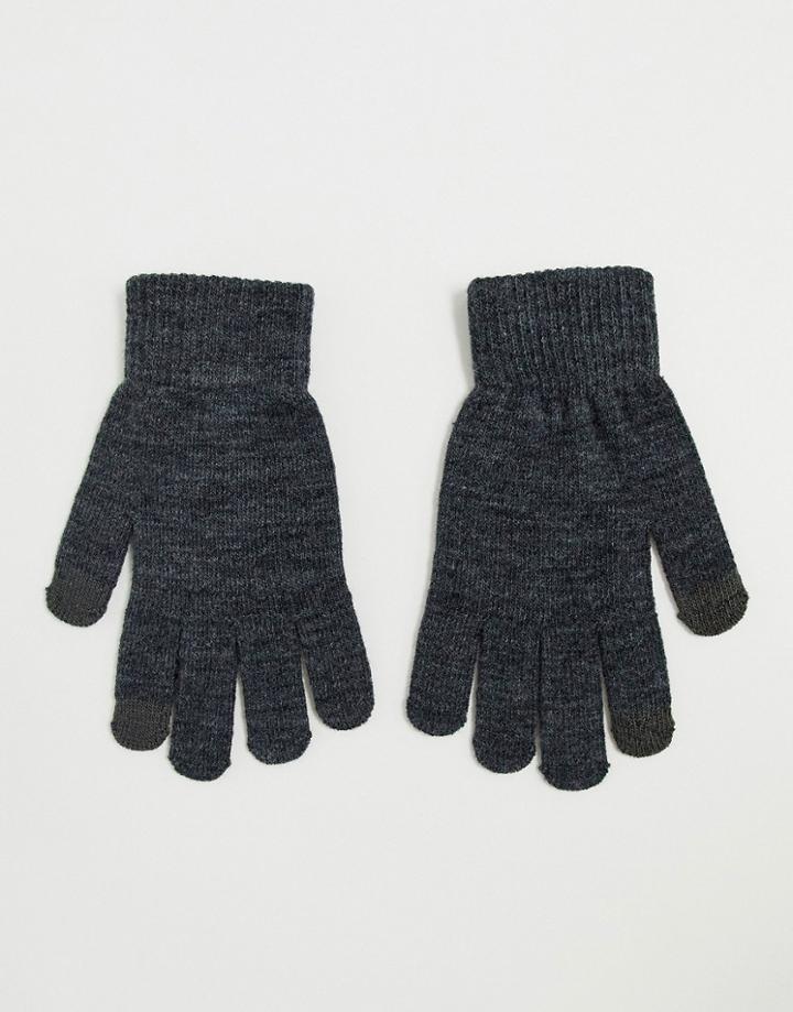 Pieces Touch Screen Gloves In Gray