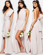 Fame And Partners Ainsley Multiway Dress - Moonbeam