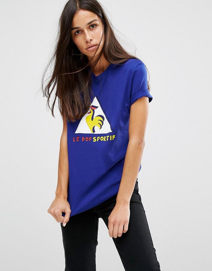 Le Coq Sportif Pop Sportif T-shirt - Blue