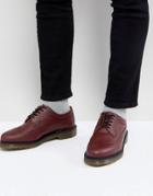 Dr Martens 3989 Brogues In Cherry Red - Red