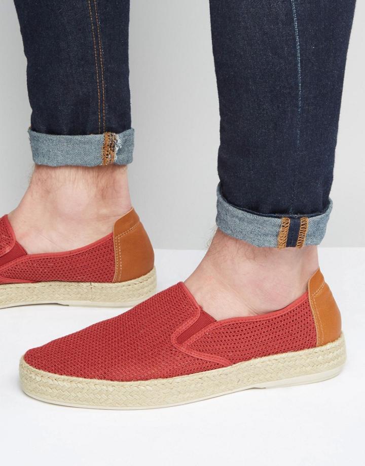 Aldo Lovilia Woven Espadrilles - Red