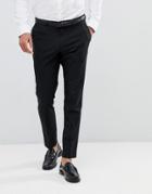 Burton Menswear Skinny Fit Suit Pants In Black - Black