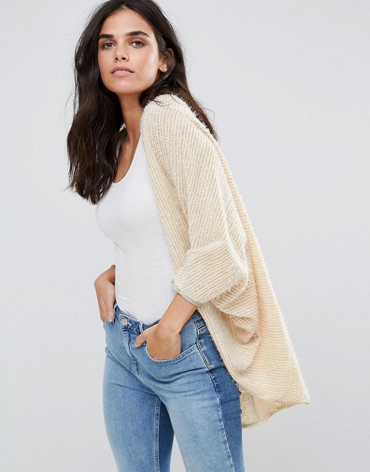 Pussycat London Batwing Cardigan - Cream
