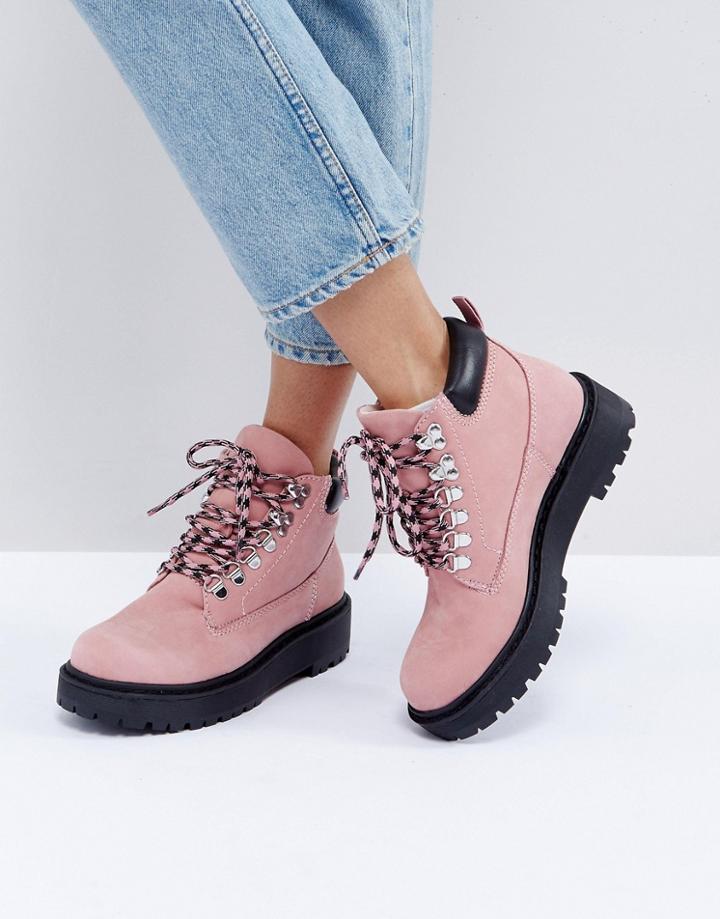 Aldo Pevio Blush Hiking Boots - Pink