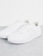 Jack & Jones Sneakers In Mono White