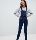 New Look Tall Skinny Fit Overalls - Blue