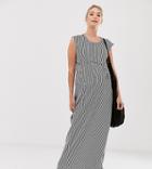 Glamorous Bloom Maxi Dress In Stripe