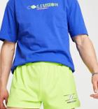 Collusion Runner Shorts In Neon Green