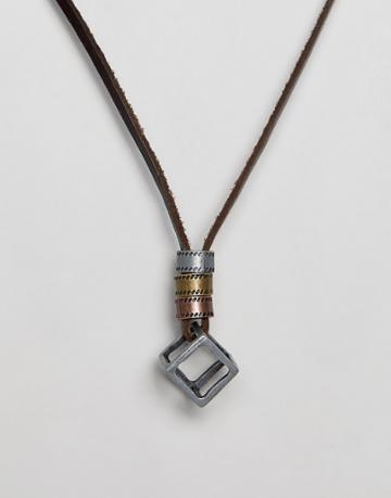 7x Cube Necklace - Multi