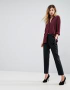 Asos Design Ultimate Ankle Grazer Pants - Black