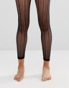 Asos Pelerine Footless Tights - Black