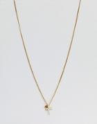 Mister Cross Pendant Necklace In Gold - Gold