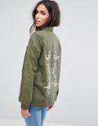 Vero Moda Military Jacket - Green