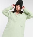 Collusion Plus Exclusive Blazer Dress In Sage Green