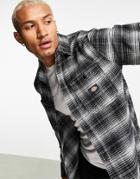 Dickies Evansville Checked Shirt In Black