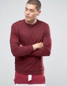 Diesel S-dant Crew Sweatshirt Lightweight - Red