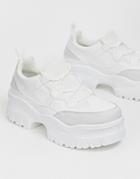 Asos Design Distance Chunky Sneakers-white