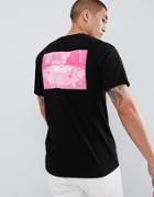 Dc Shoes T-shirt With Back Photo Print In Black - Black