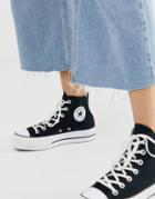Converse Chuck Taylor All Star Hi Lift Sneakers In Black