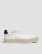 Pull & Bear Sneaker With Gum Sole In White
