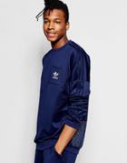 Adidas Originals Budo Crew Sweatshirt Az6362 - Blue
