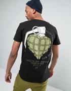 Cheats & Thieves Love And War Back Print T-shirt - Black