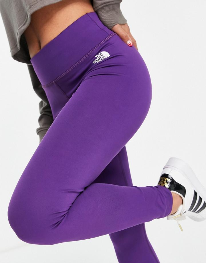 The North Face Training Flex Leggings In Purple