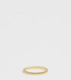 Kingsley Ryan Sterling Silver Gold Plated Chunky Ball Detail Ring - Gold