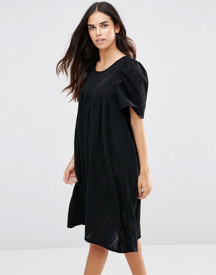 Ivana Helsinki Hearts & Anchors Dress - Black