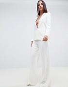 Asos Design Tailored Forever Pants-white