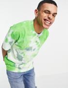 Nike Premium Essentials Oversized Tie Dye T-shirt In Green