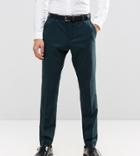 Selected Homme Suit Pant In Slim Fit With Stretch - Green